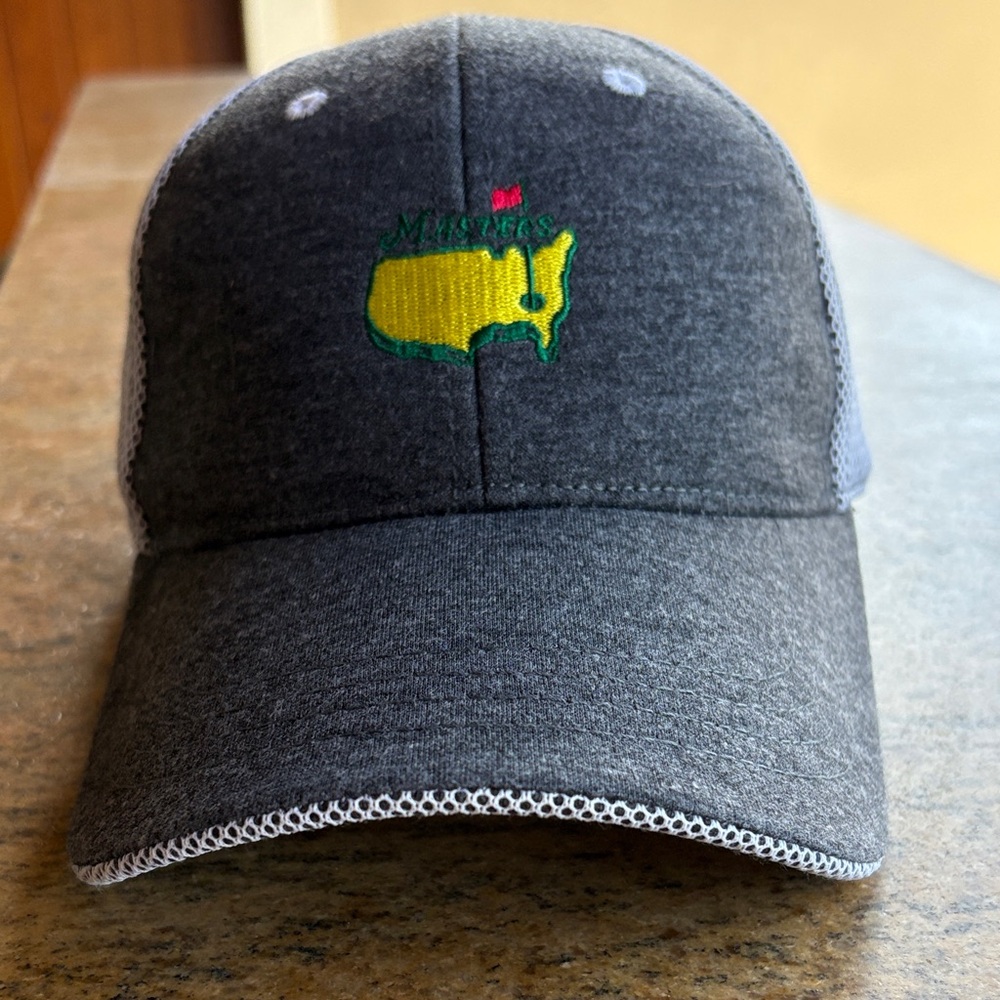 Masters Charcoal Cap with Vibrant Logo
